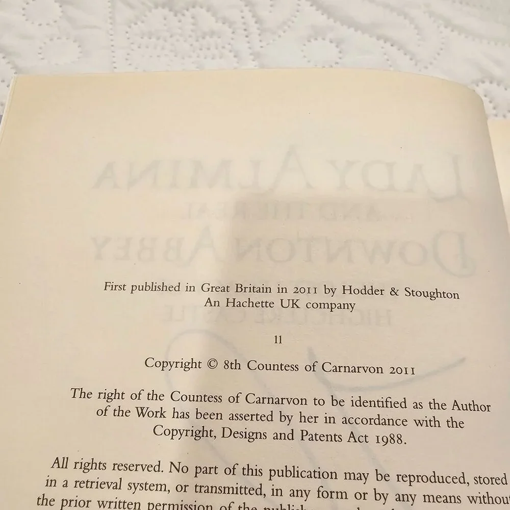 Lady Almina And The Real Downton Abbey Book By The Countess Of Carnarvon 2011